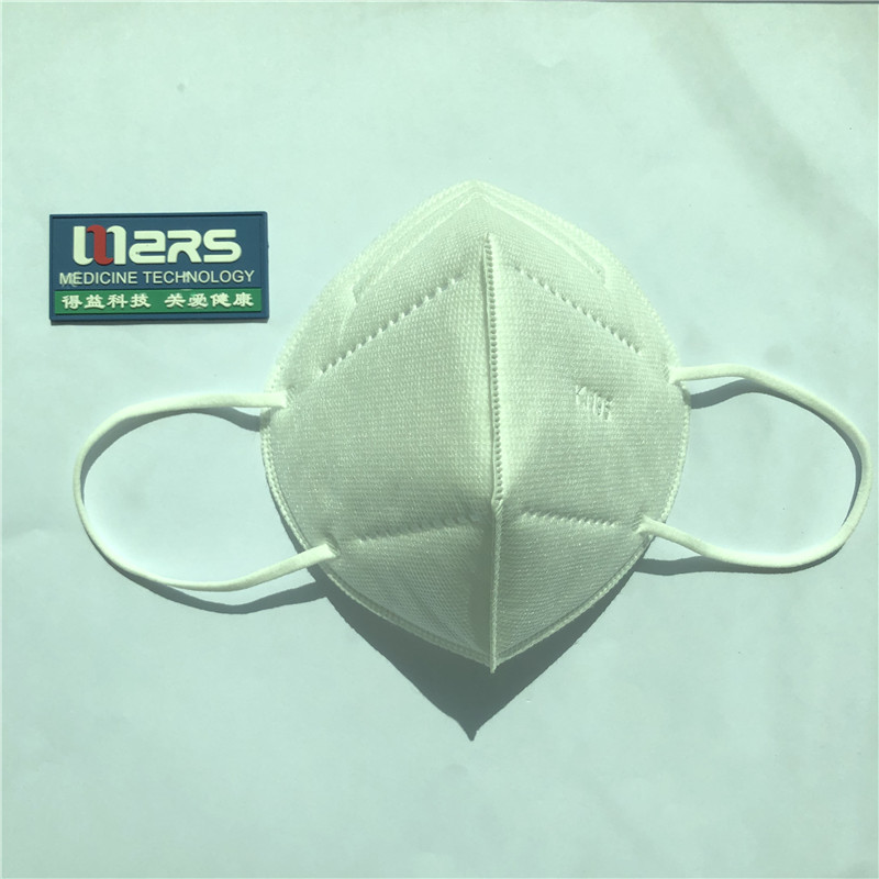 Maschera antipolvere usa e getta maschera antipolvere a 5 strati di qualità piacevole kn95