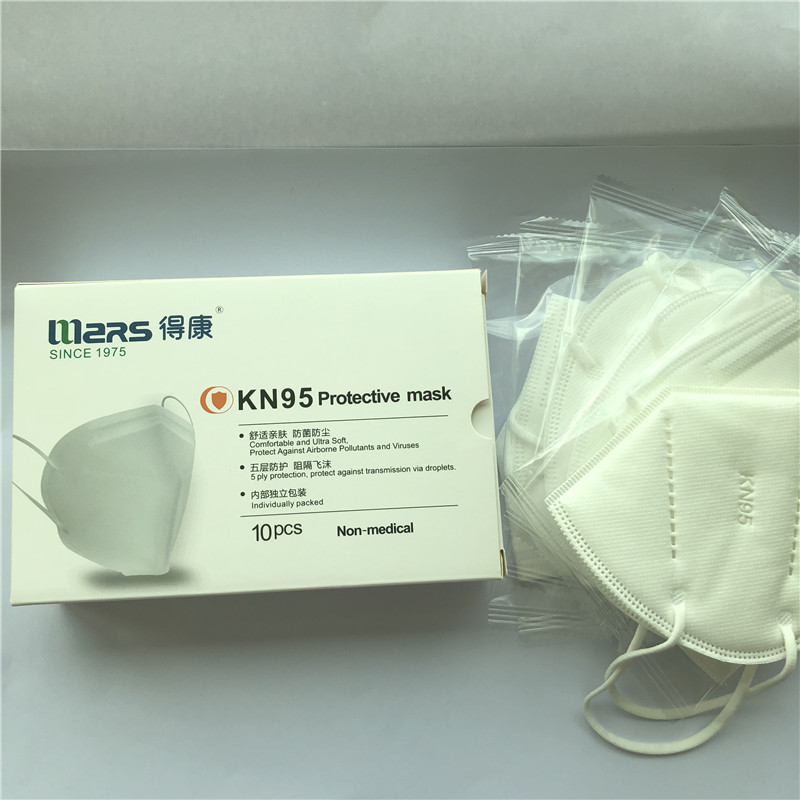 Produttori Cina Maschera a 5 strati KN95 Comoda e ultra morbida